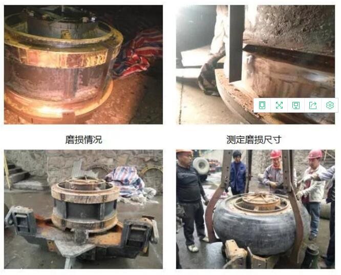 煤立磨轴承室、轴承位及磨辊辊体磨损等常见问题的在线修复