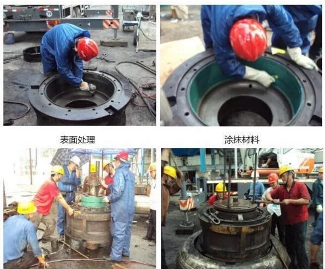 煤立磨轴承室、轴承位及磨辊辊体磨损等常见问题的在线修复