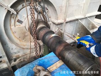 风机轴承位磨损现场紧急维修二三事