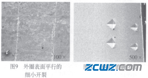 渗碳钢轴承外圈开裂例子及原因的分析