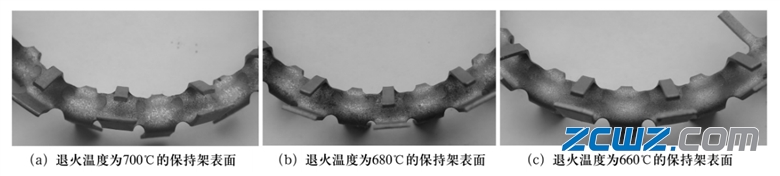 调心球轴承保持架表面白斑缺陷的形貌及原因